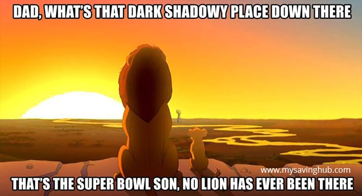 lions super bowl meme